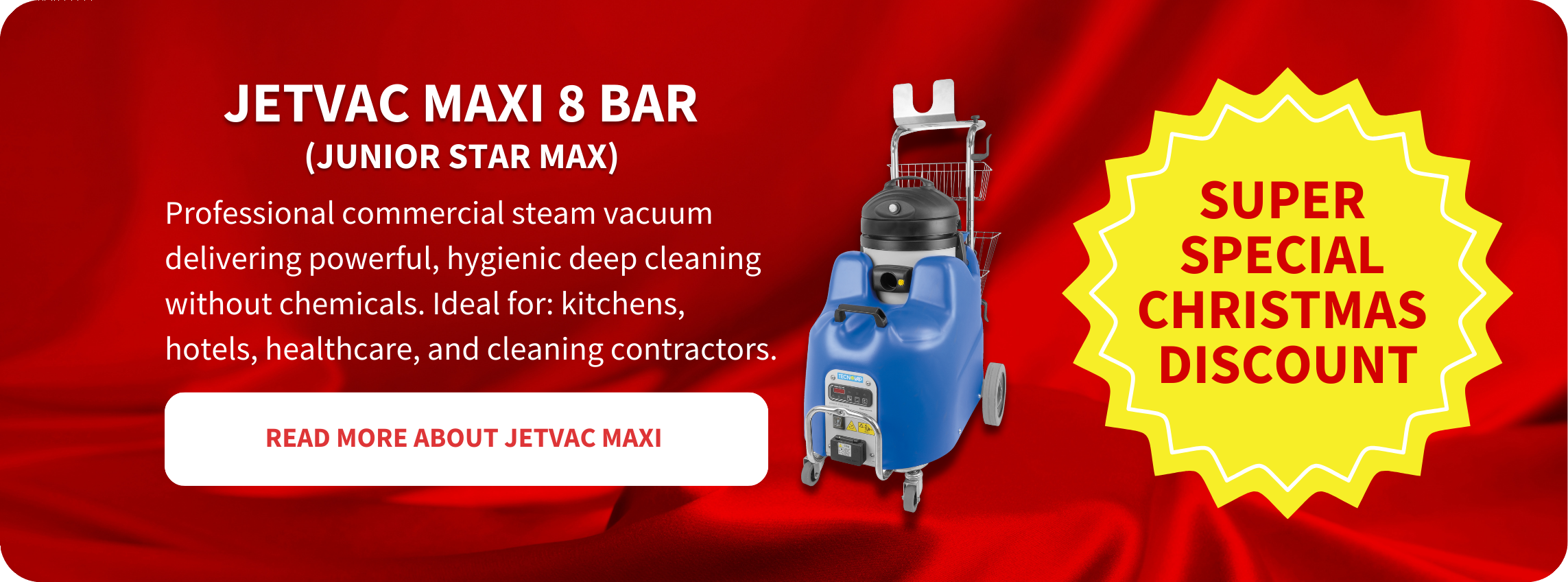 Jetvac Maxi 8 Bar - Super Special Christmas Discount