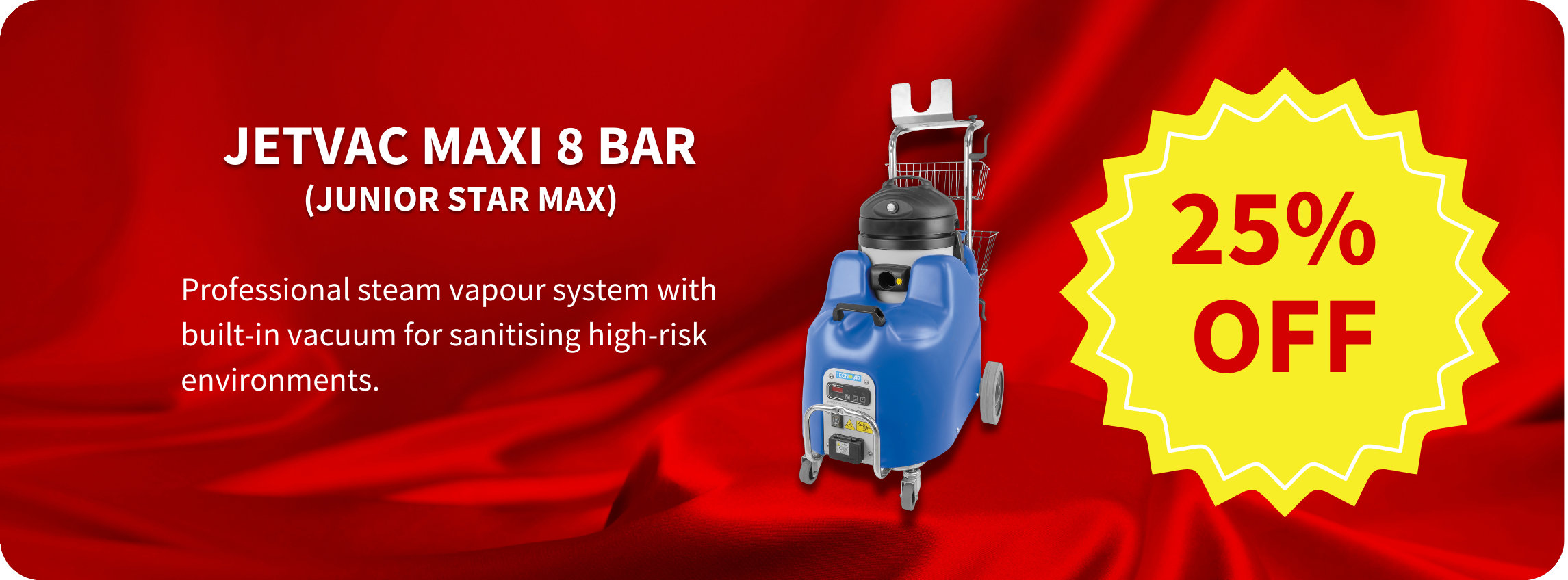 25% off Jetvac Maxi 8 Bar